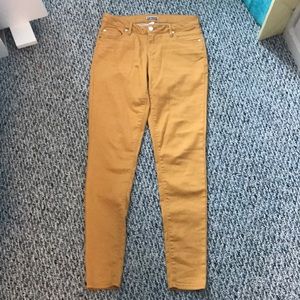 Mustard color Express jeans